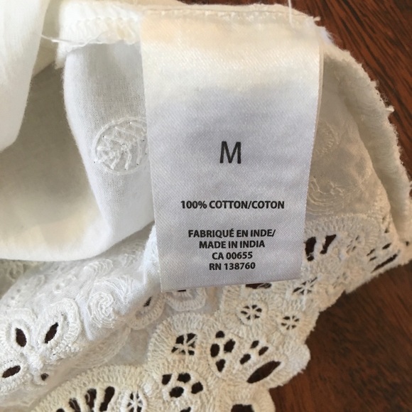 Reitmans White Off The Shoulder Blouse - Picture 5 of 5